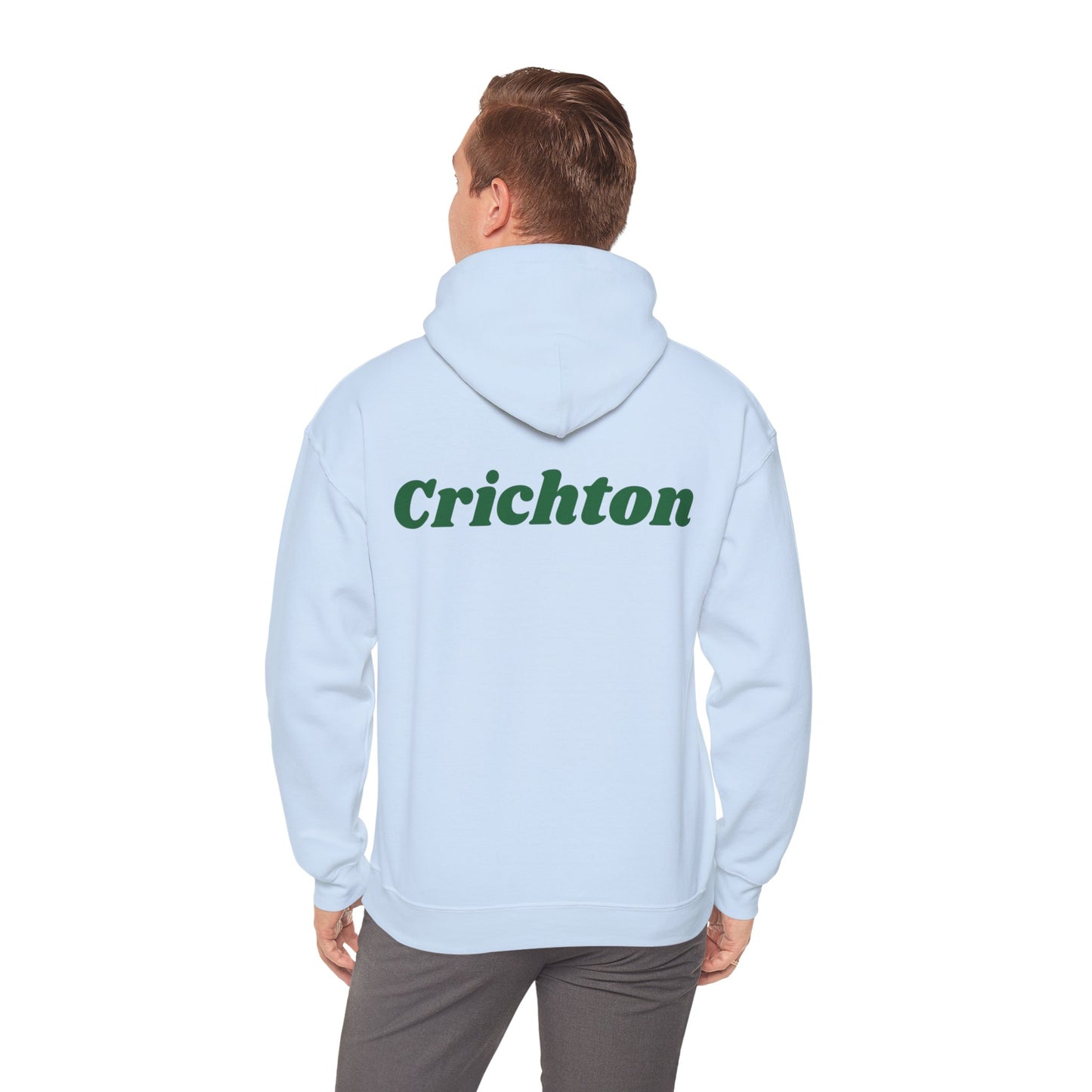 Crichton Leprechaun: A Legend in Stitches Unisex Heavy Blend™ Hooded Sweatshirt