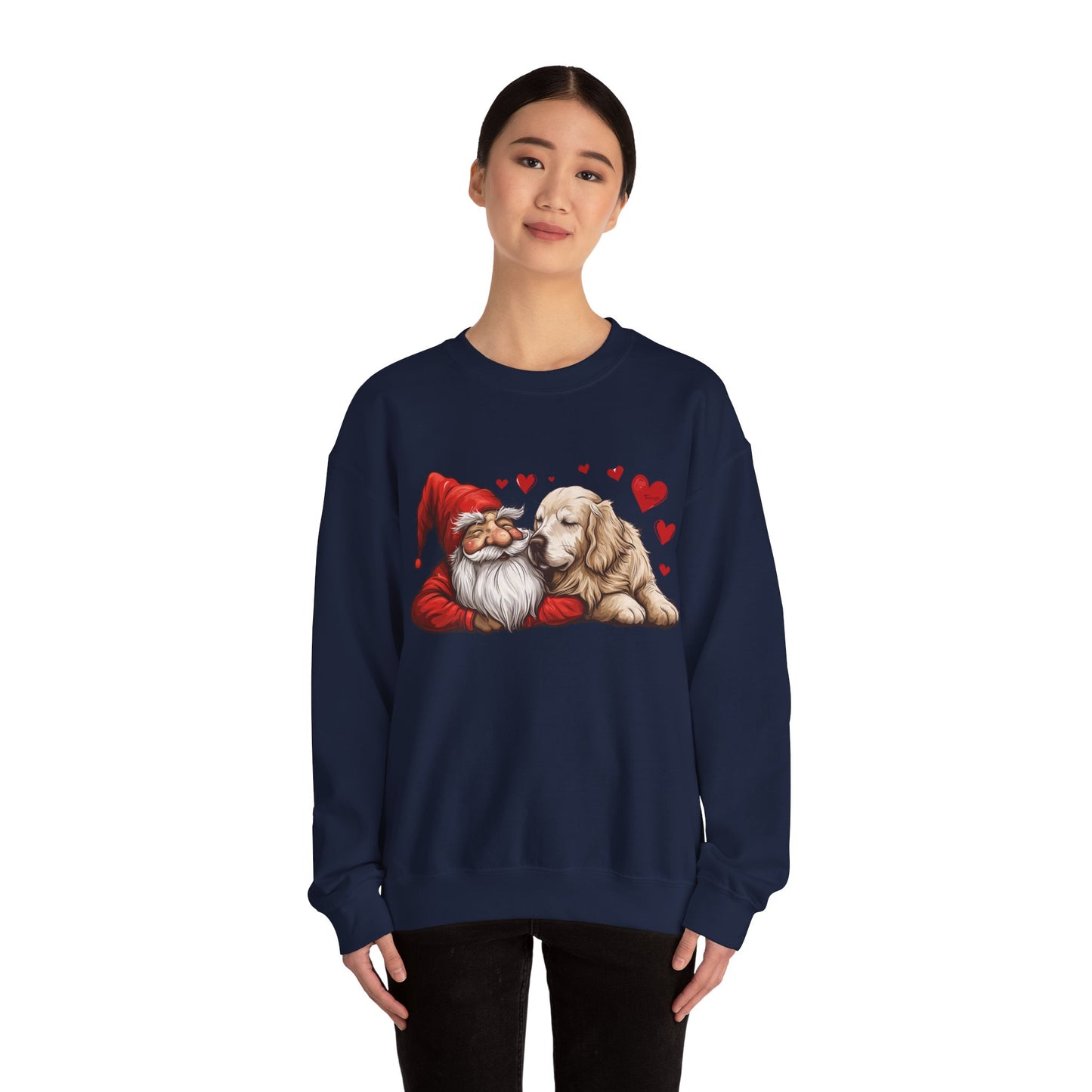 Gnome Sweet Gnome, We're Going for Walks! Unisex Heavy Blend™ Crewneck Sweatshirt