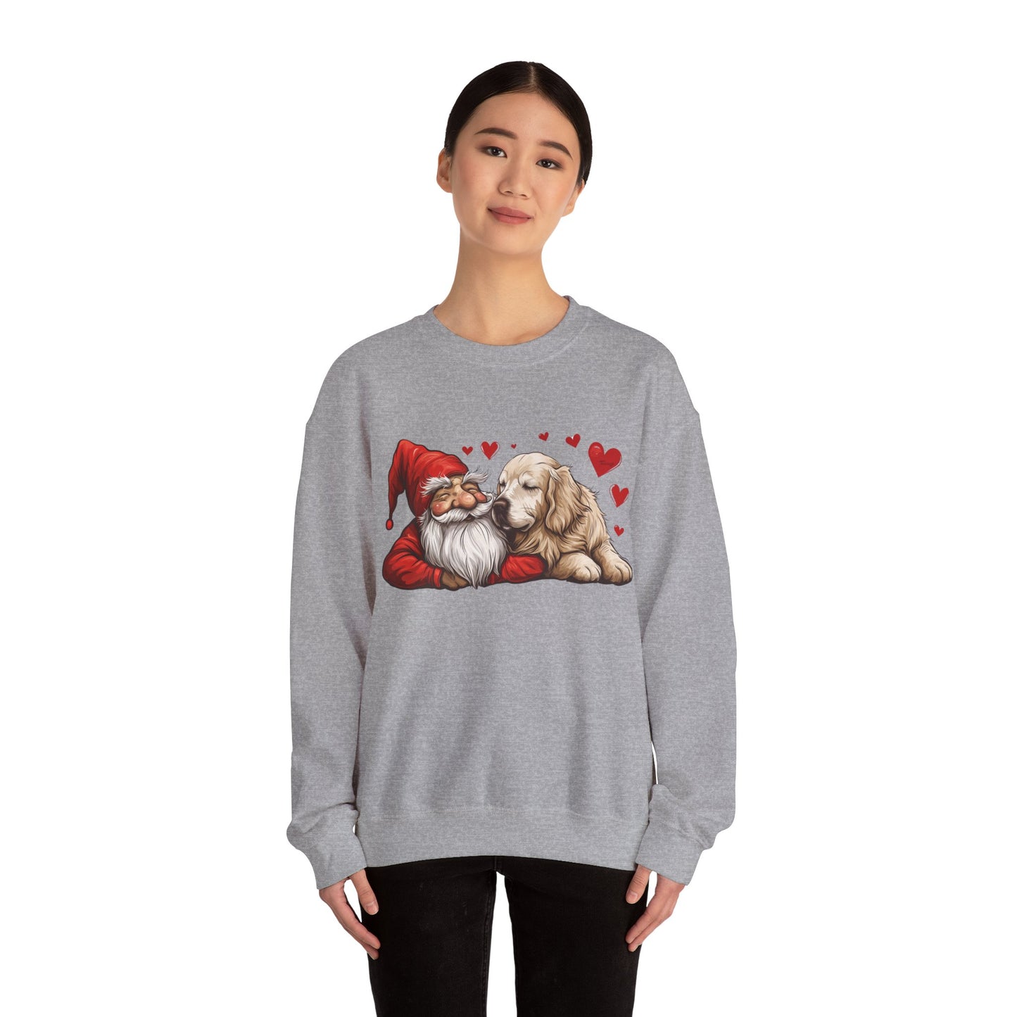 Gnome Sweet Gnome, We're Going for Walks! Unisex Heavy Blend™ Crewneck Sweatshirt