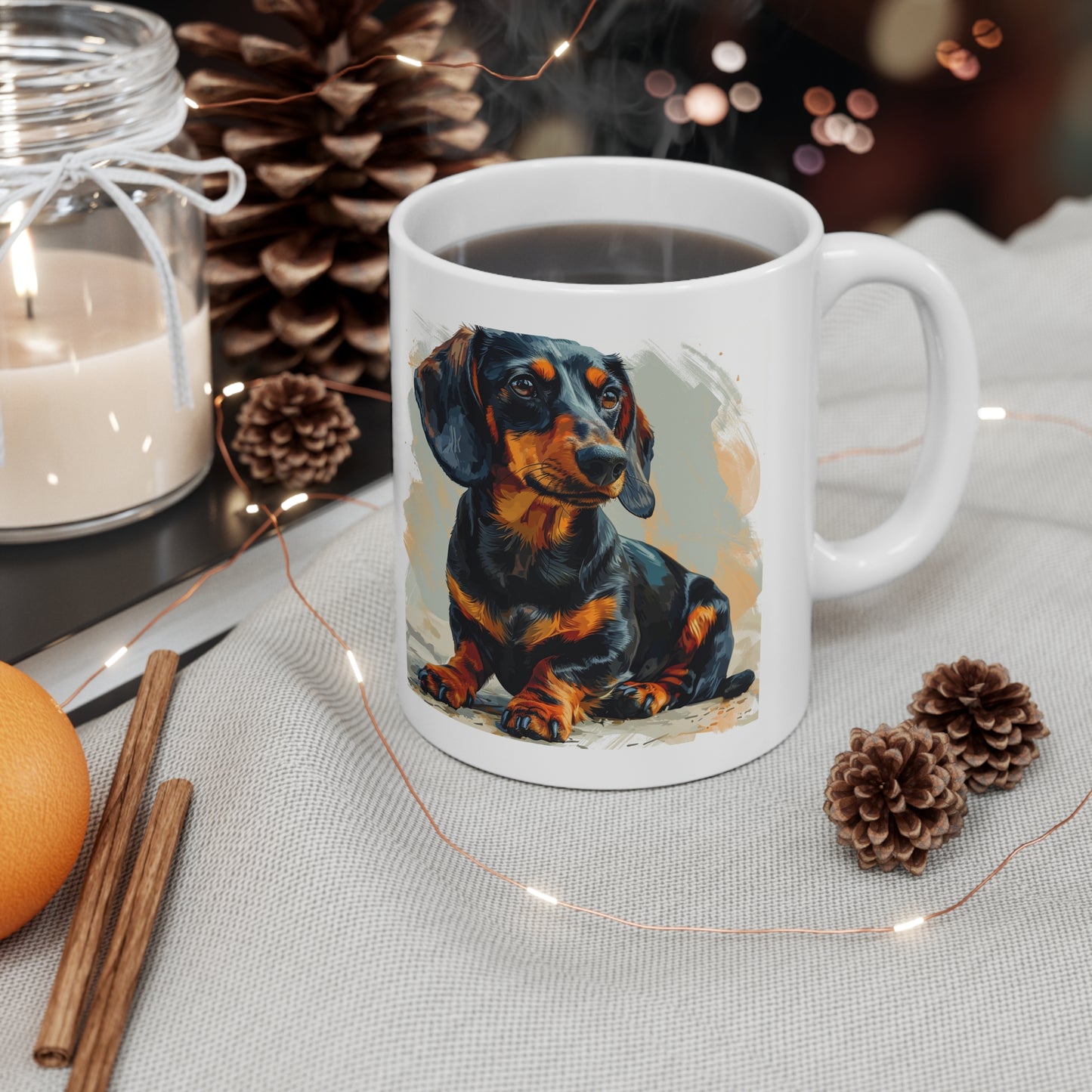 Attention Doxie Devoteds: Your Morning Cup Just Got 10x Cuter! Ceramic Mug 11oz