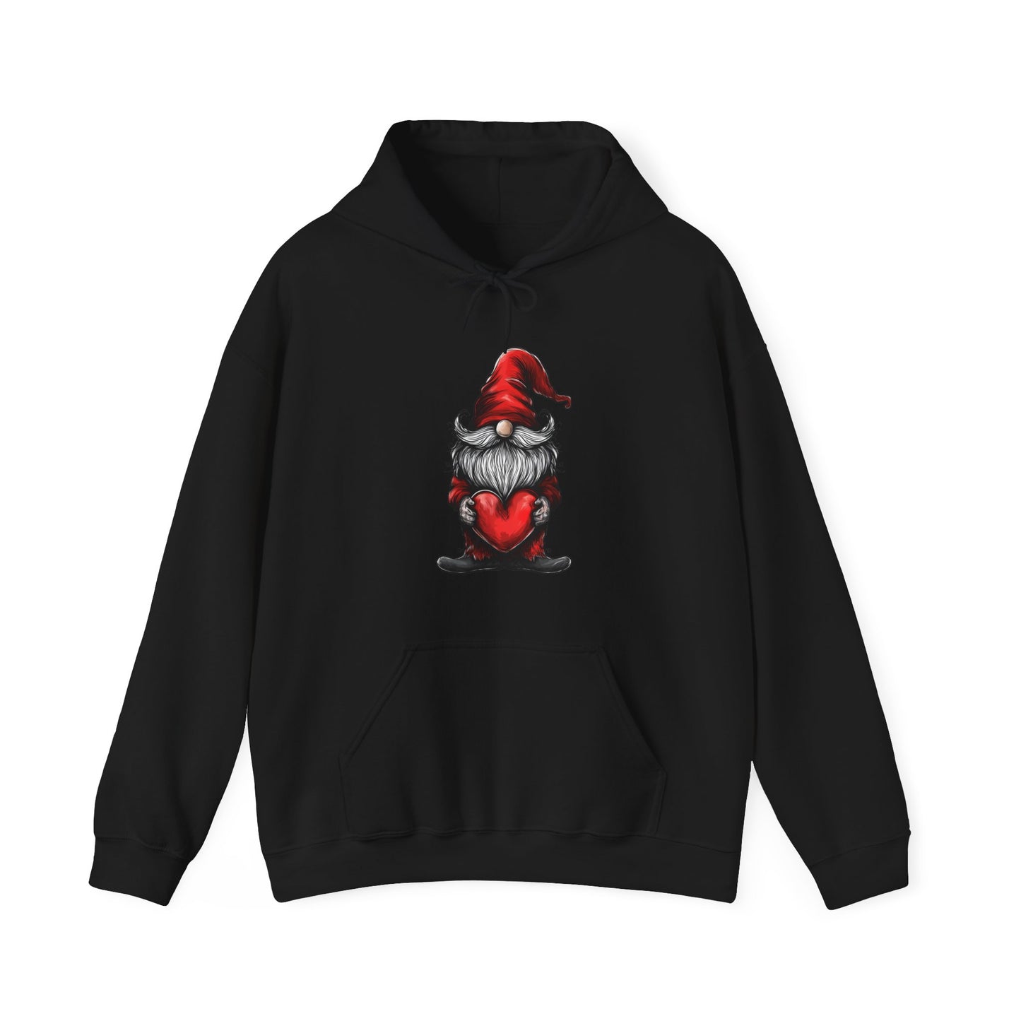 Valentine's Day Gnome Hooded Sweatshirt - Spread Love in Style!