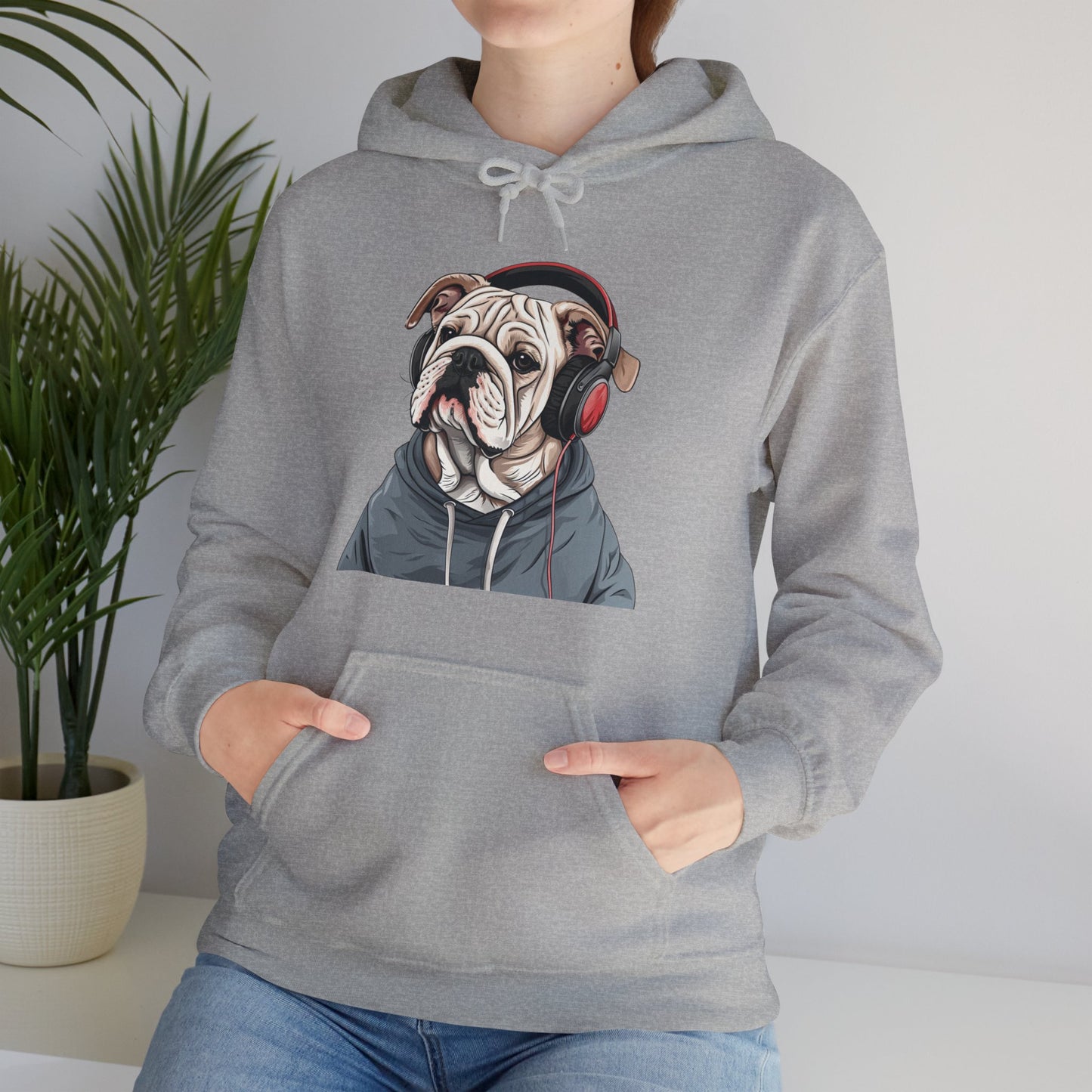 Get ready to Bulldog Boogie! Unisex Heavy Blend™ Hooded Sweatshirt