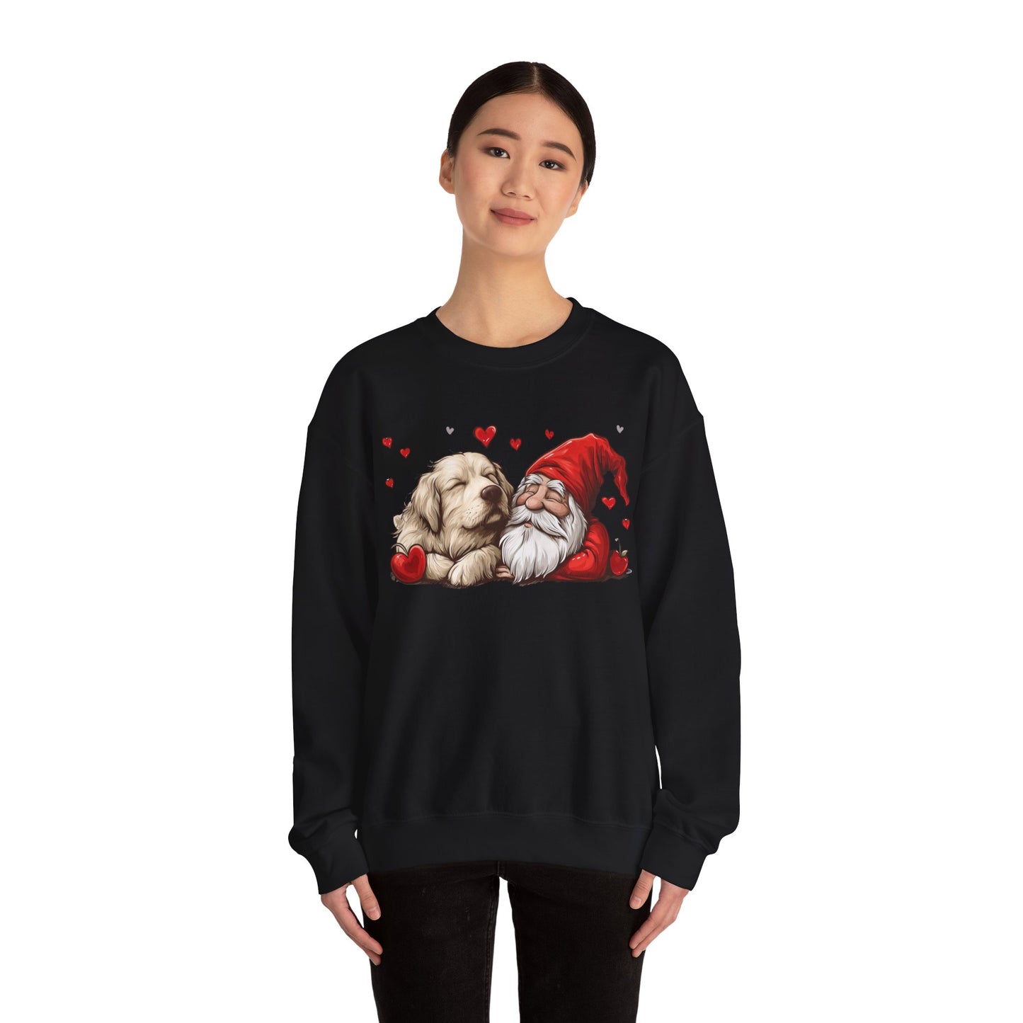 Gnomebody Loves Me Like You! Unisex Heavy Blend™ Crewneck Sweatshirt