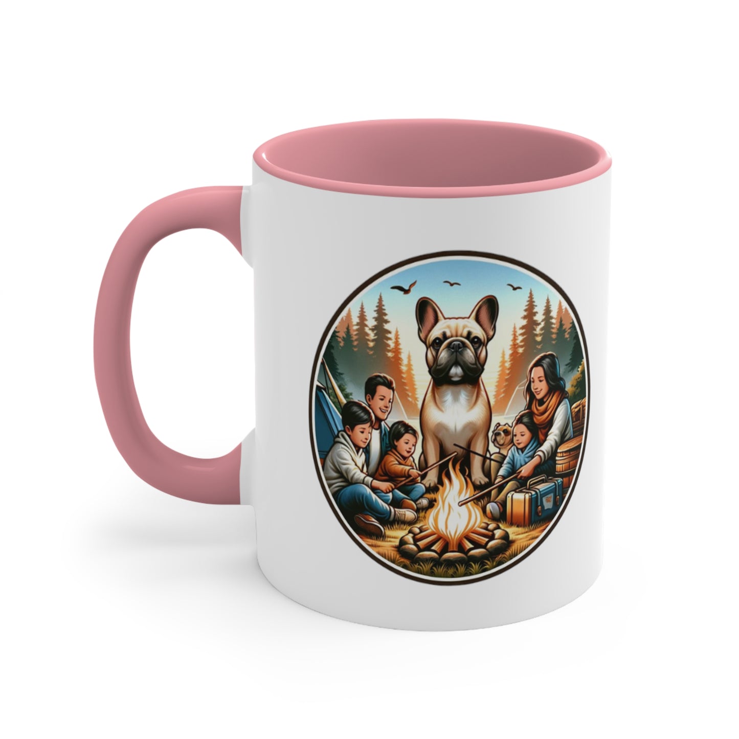 Tent Tales French Bulldog Accent Coffee Mug, 11oz