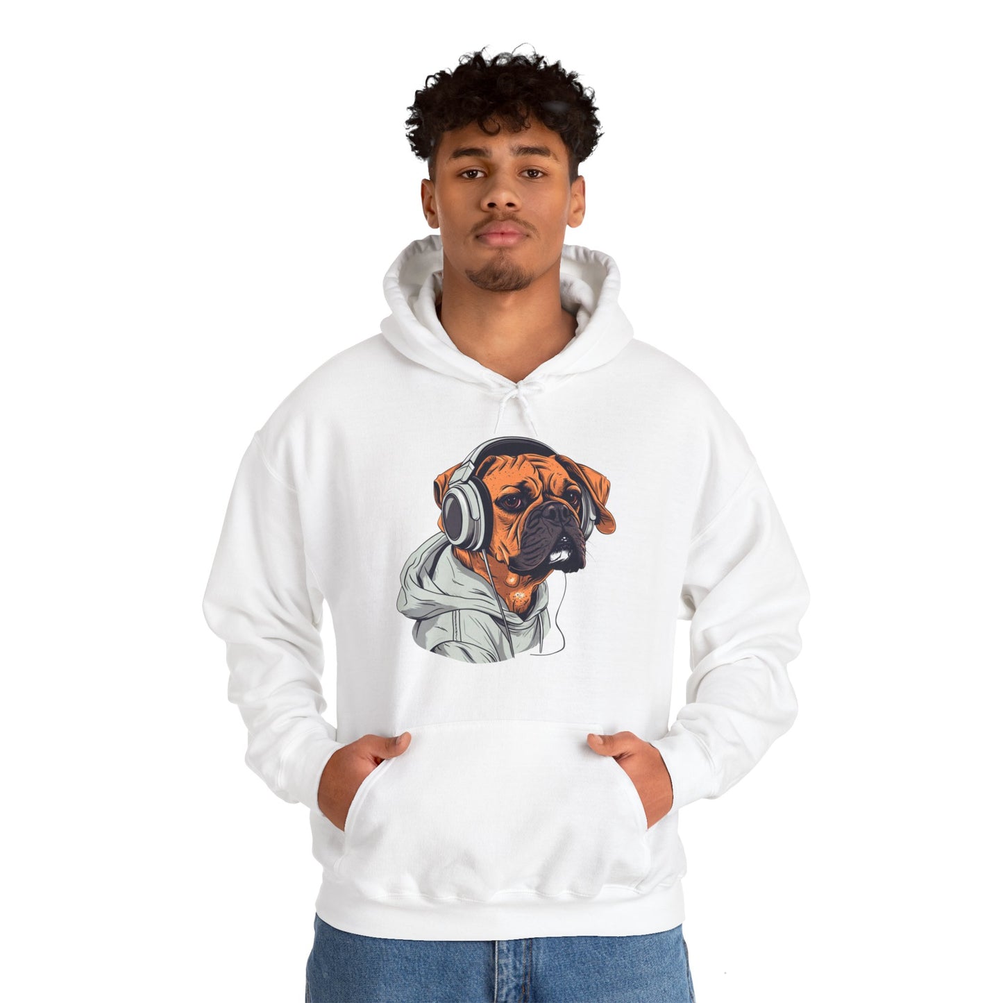 Boxers know how to rock the hoodie game!  Unisex Heavy Blend™ Hooded Sweatshirt