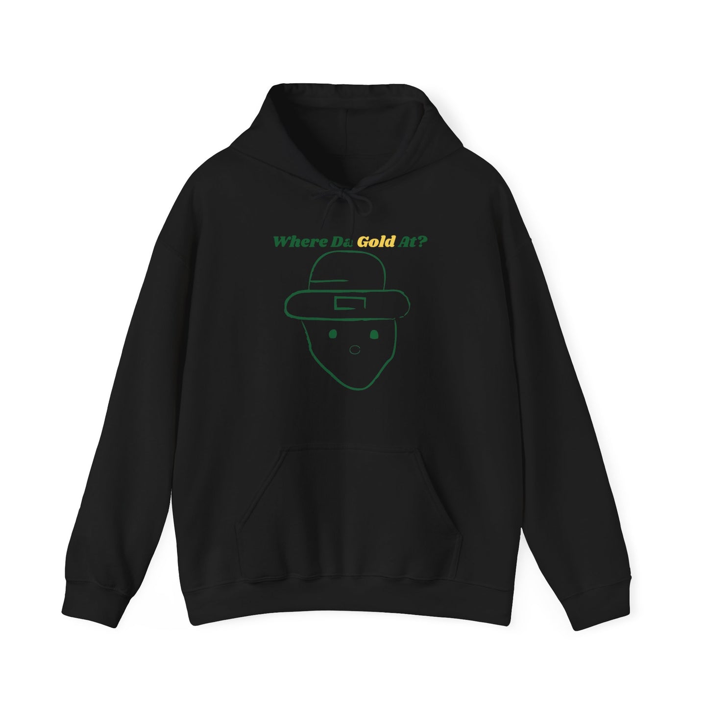 Crichton Leprechaun: A Legend in Stitches Unisex Heavy Blend™ Hooded Sweatshirt