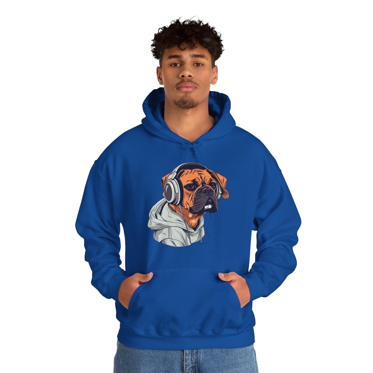 Boxers know how to rock the hoodie game!  Unisex Heavy Blend™ Hooded Sweatshirt