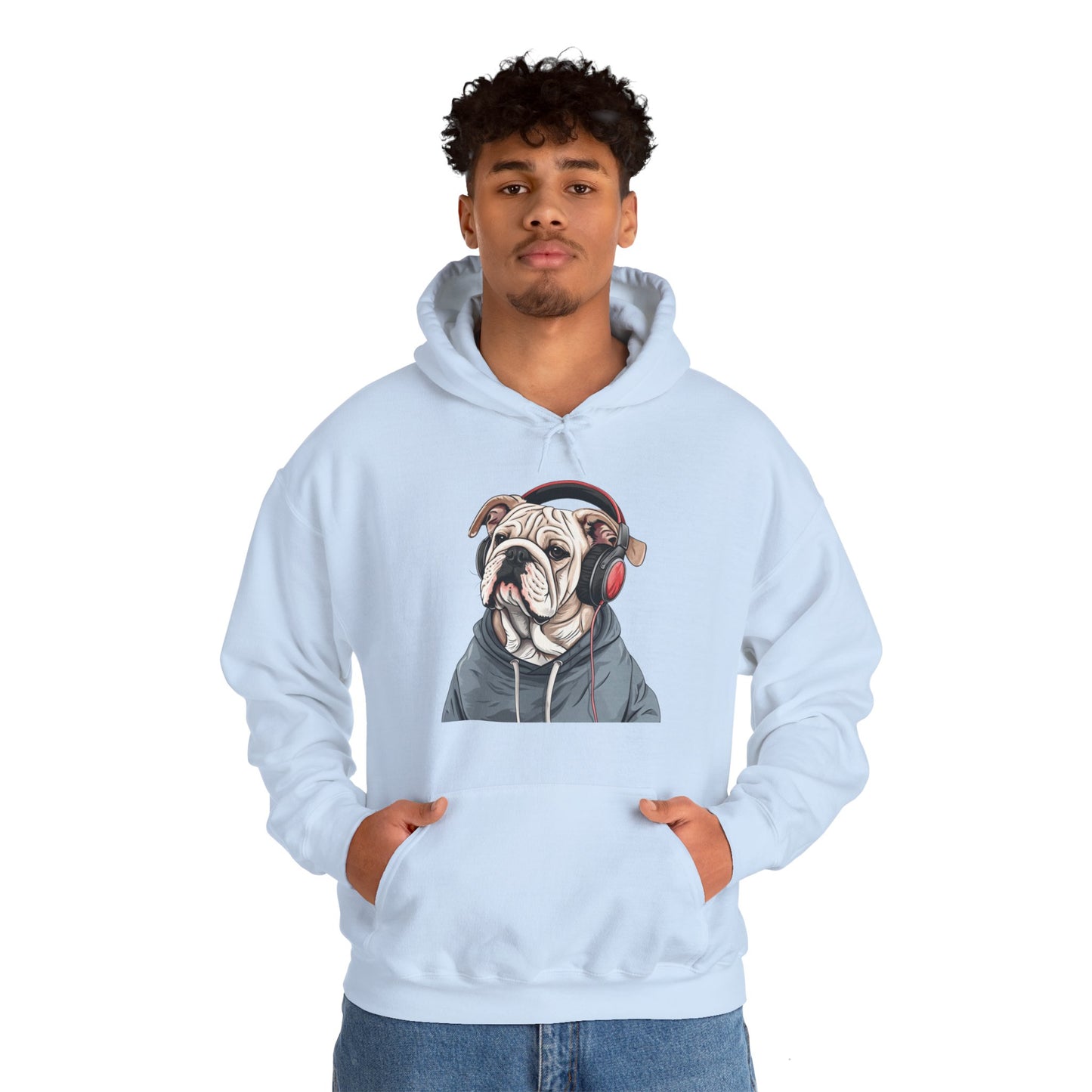 Get ready to Bulldog Boogie! Unisex Heavy Blend™ Hooded Sweatshirt