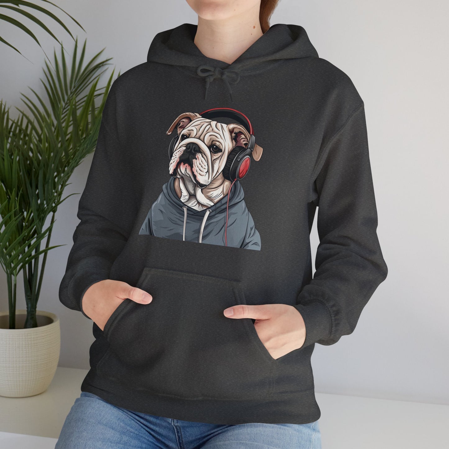 Get ready to Bulldog Boogie! Unisex Heavy Blend™ Hooded Sweatshirt