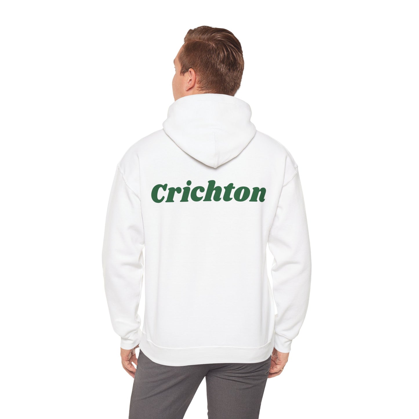 Crichton Leprechaun: A Legend in Stitches Unisex Heavy Blend™ Hooded Sweatshirt