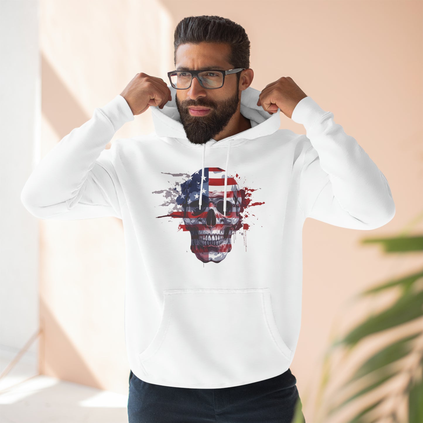 American Spirit Skull Sweatshirt: A Bold Tribute to Patriotism