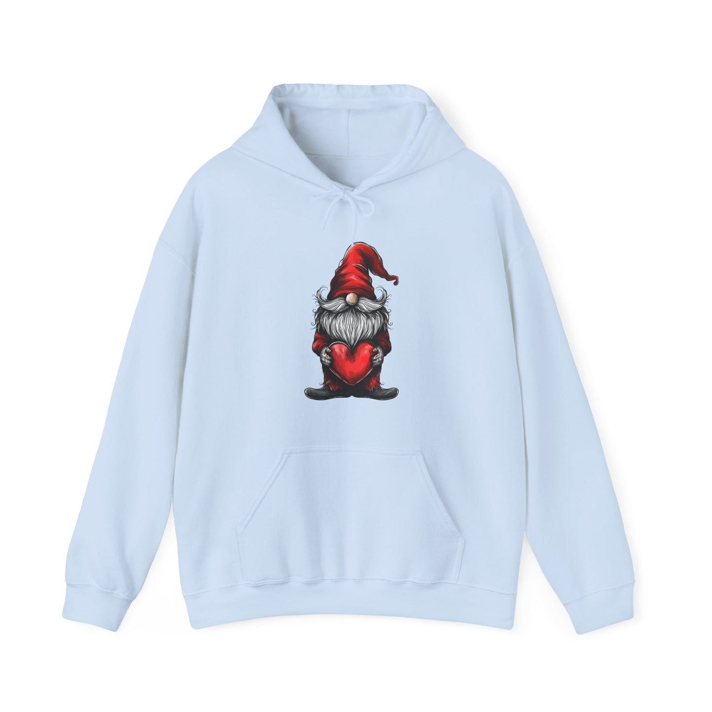 Valentine's Day Gnome Hooded Sweatshirt - Spread Love in Style!