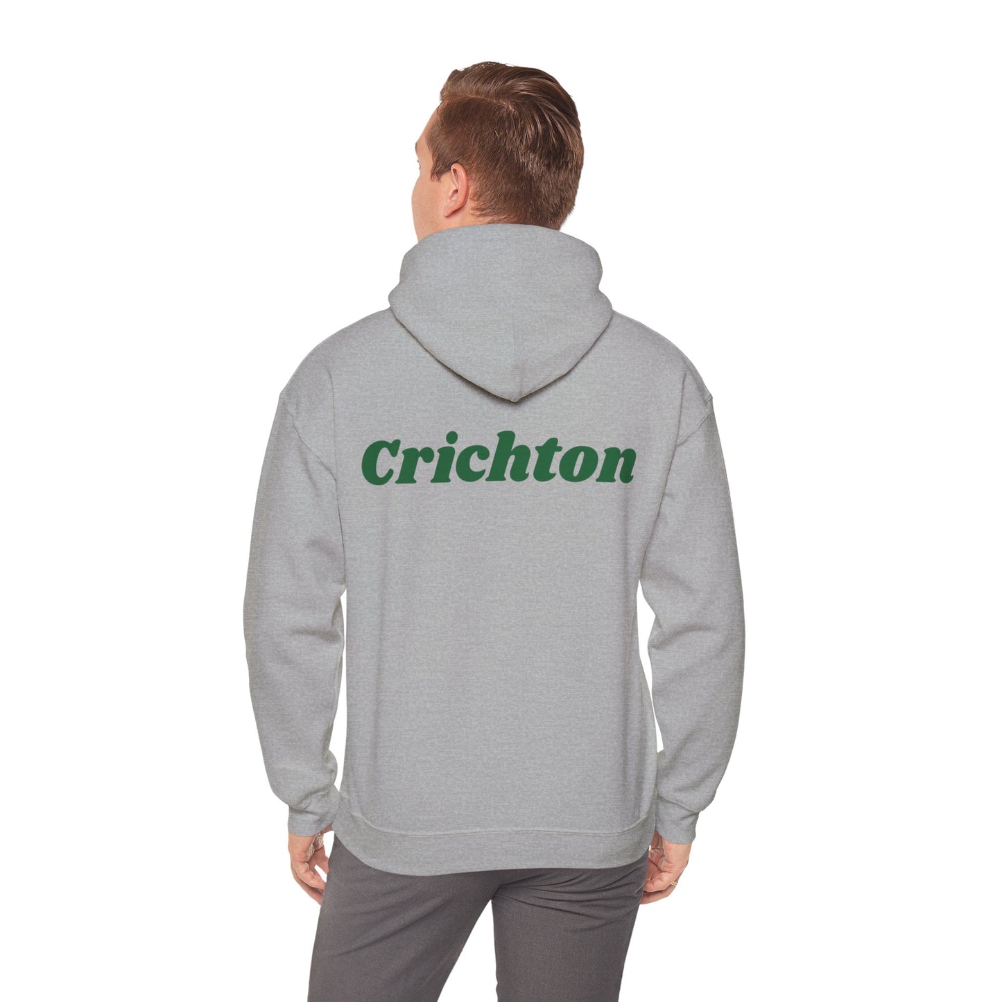 Crichton Leprechaun: A Legend in Stitches Unisex Heavy Blend™ Hooded Sweatshirt