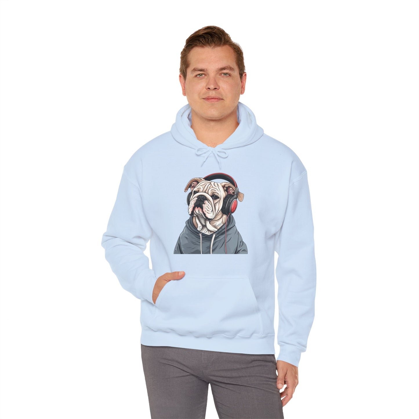 Get ready to Bulldog Boogie! Unisex Heavy Blend™ Hooded Sweatshirt