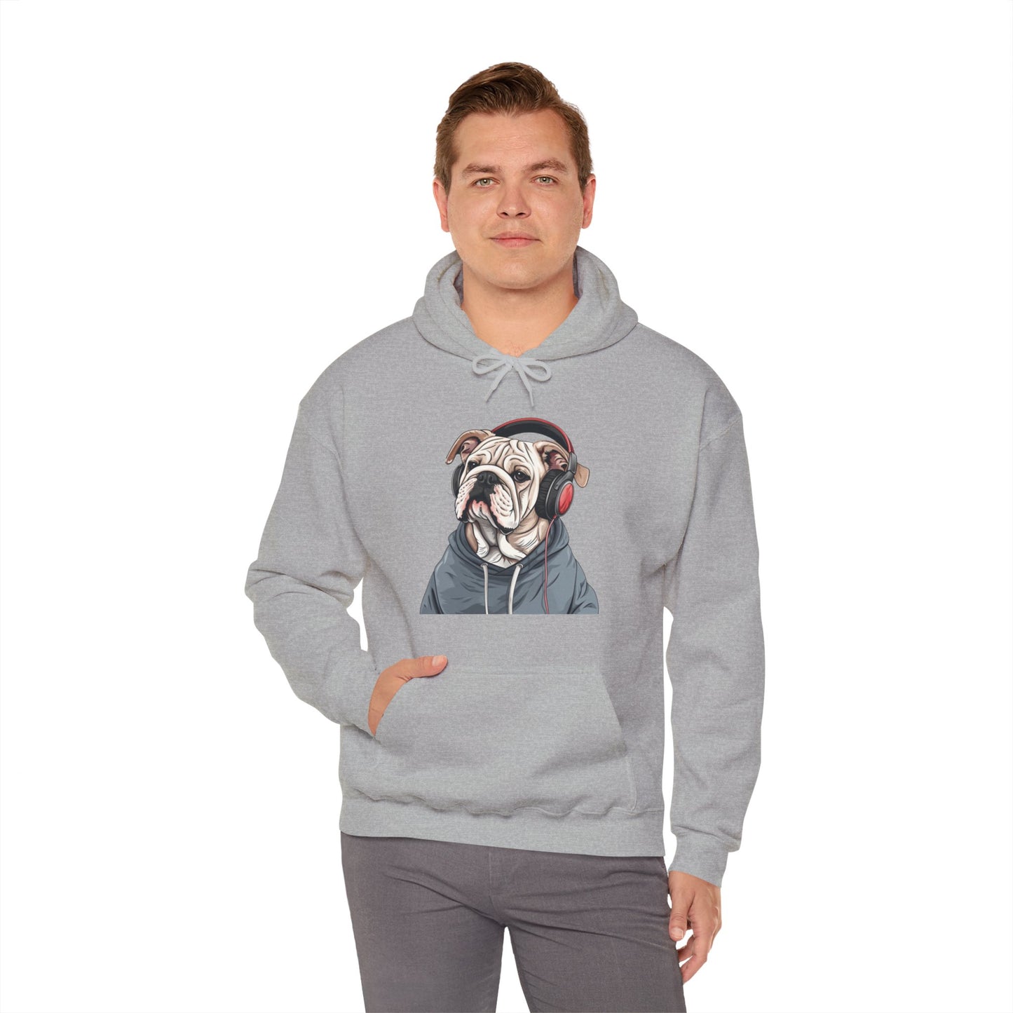 Get ready to Bulldog Boogie! Unisex Heavy Blend™ Hooded Sweatshirt