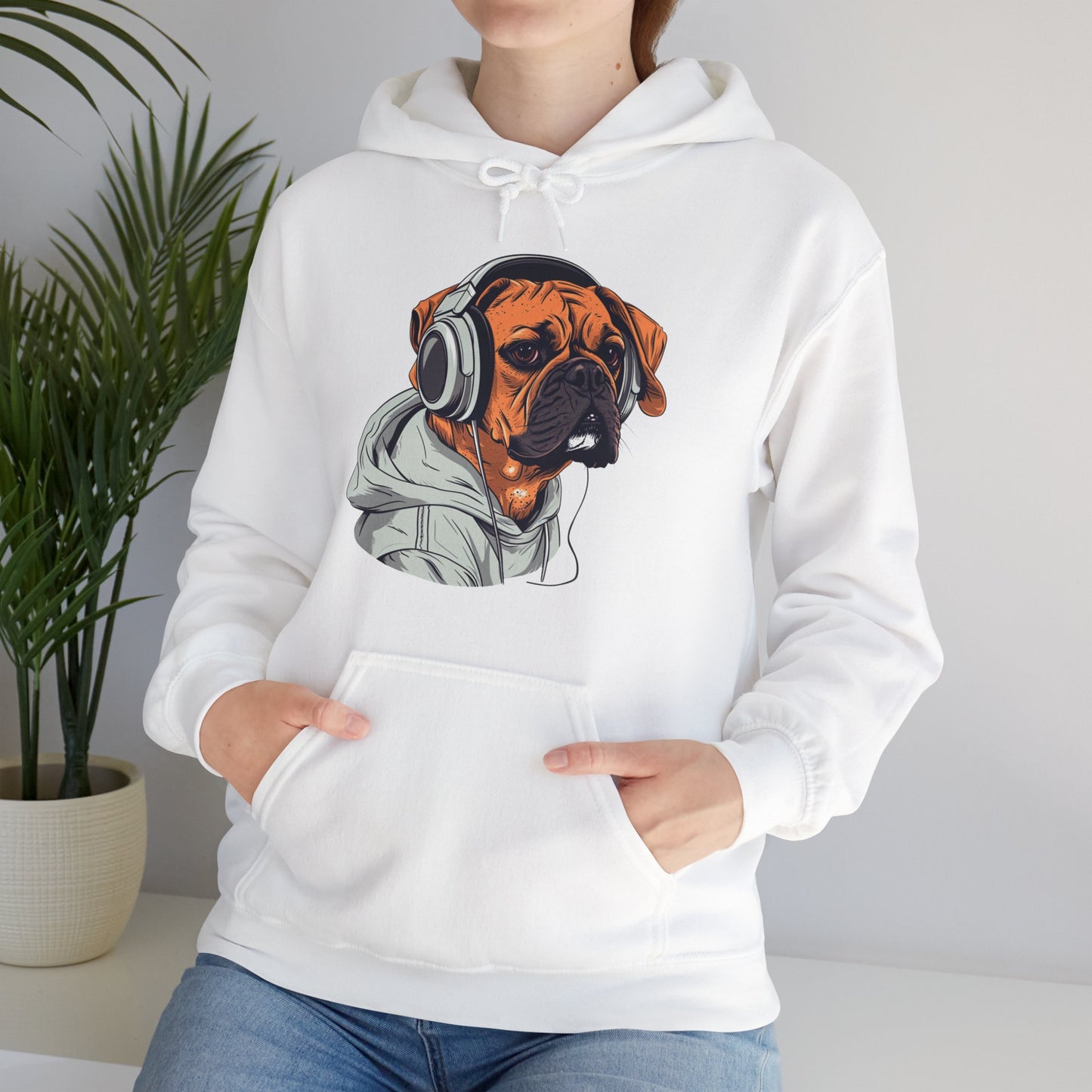 Boxers know how to rock the hoodie game!  Unisex Heavy Blend™ Hooded Sweatshirt