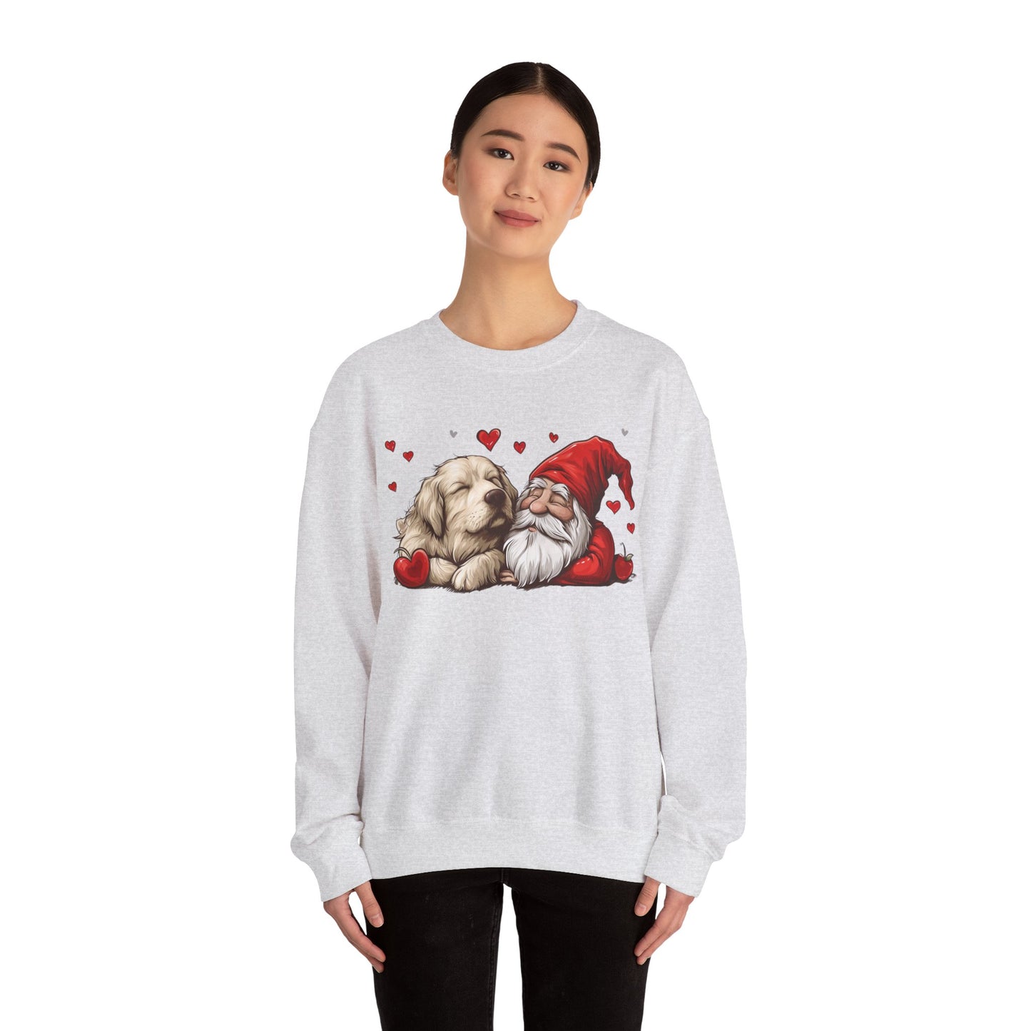 Gnomebody Loves Me Like You! Unisex Heavy Blend™ Crewneck Sweatshirt