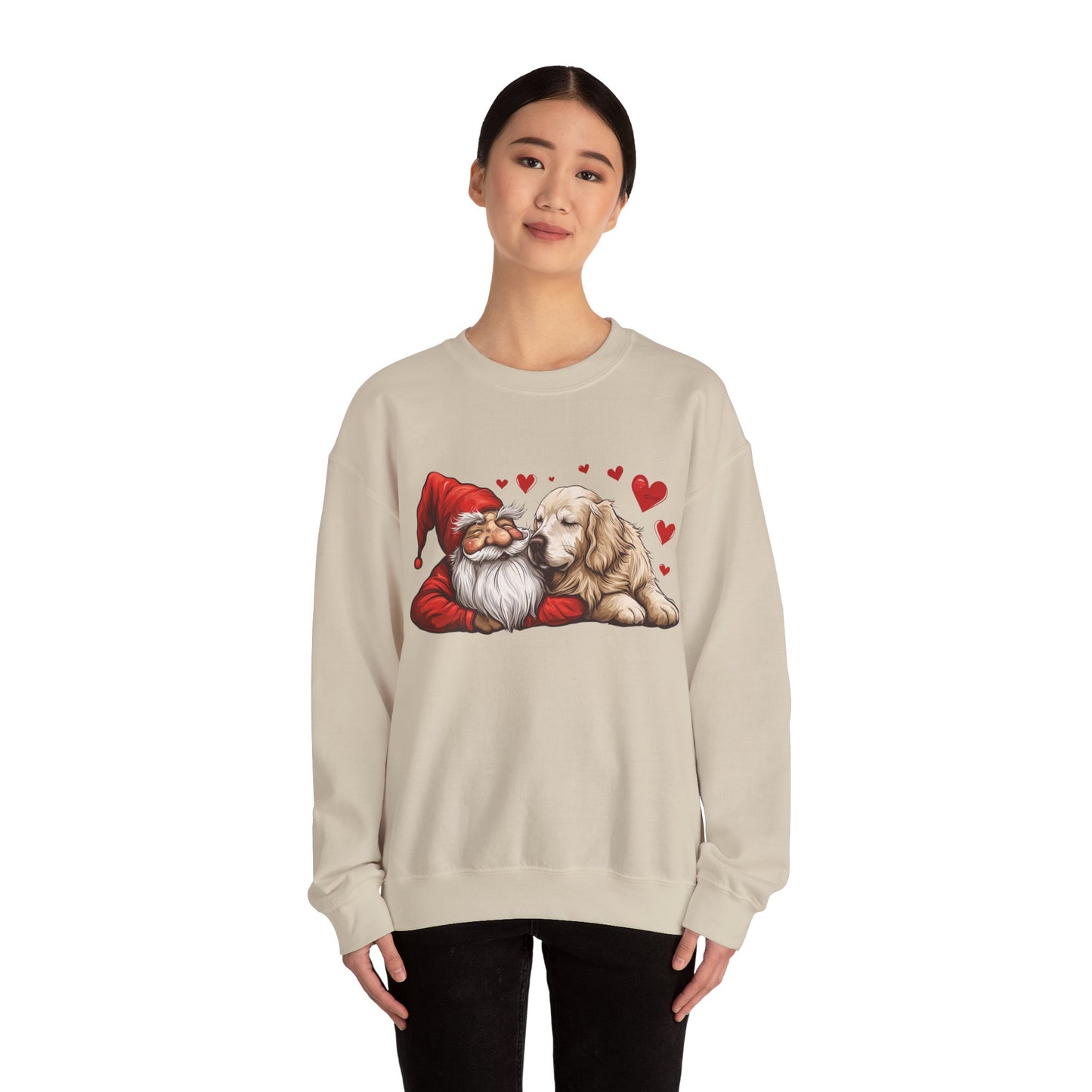 Gnome Sweet Gnome, We're Going for Walks! Unisex Heavy Blend™ Crewneck Sweatshirt