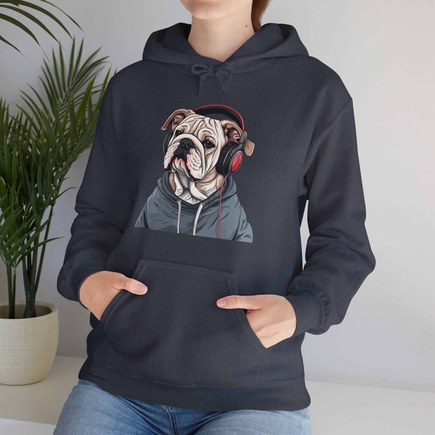 Get ready to Bulldog Boogie! Unisex Heavy Blend™ Hooded Sweatshirt