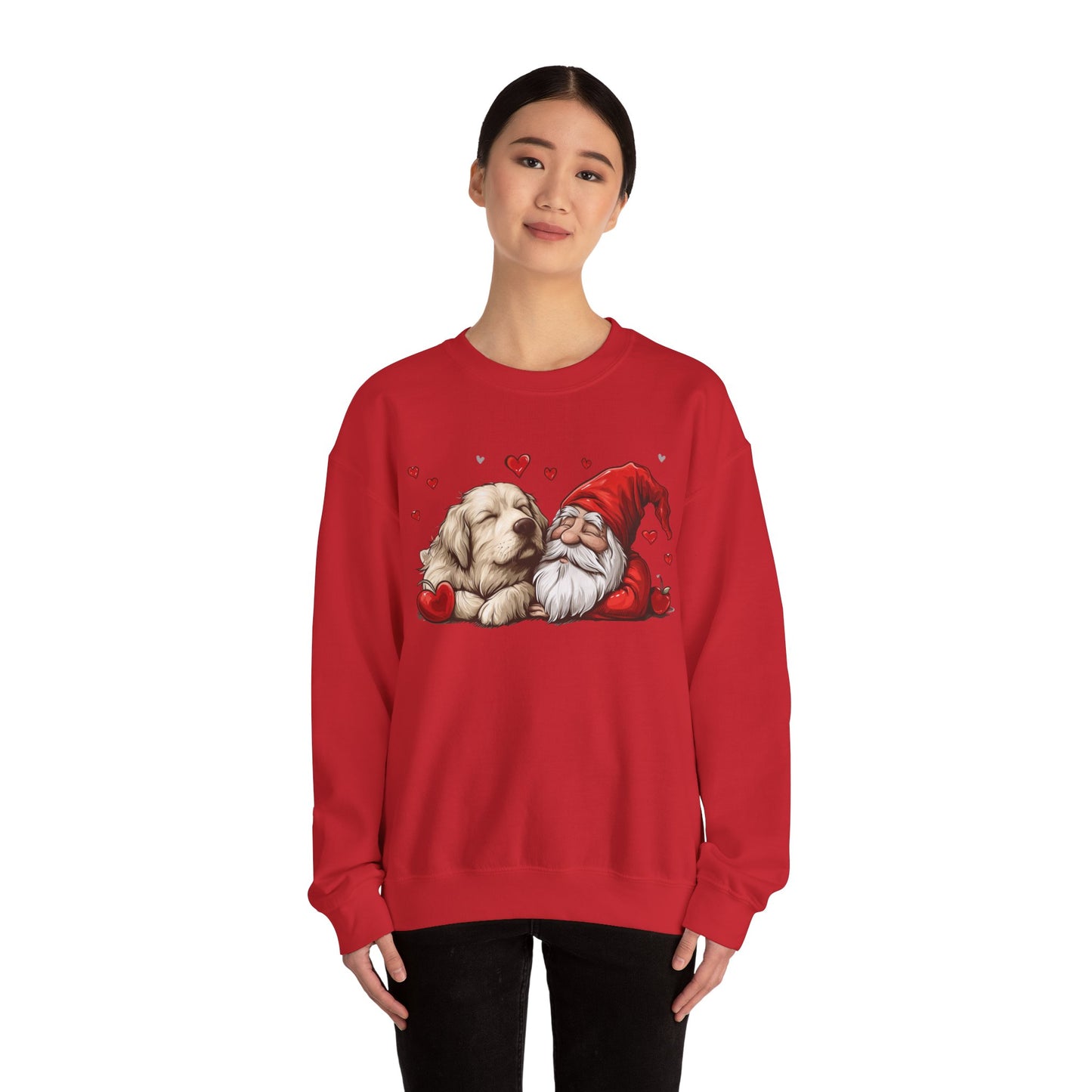 Gnomebody Loves Me Like You! Unisex Heavy Blend™ Crewneck Sweatshirt