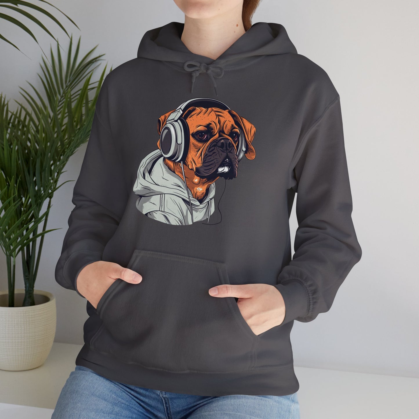 Boxers know how to rock the hoodie game!  Unisex Heavy Blend™ Hooded Sweatshirt