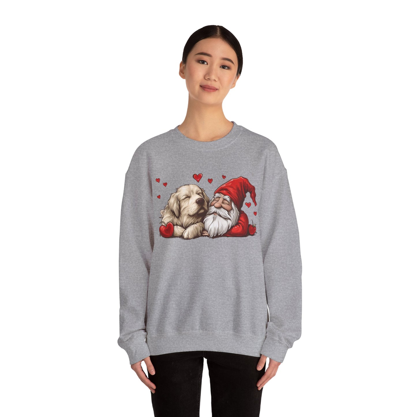 Gnomebody Loves Me Like You! Unisex Heavy Blend™ Crewneck Sweatshirt