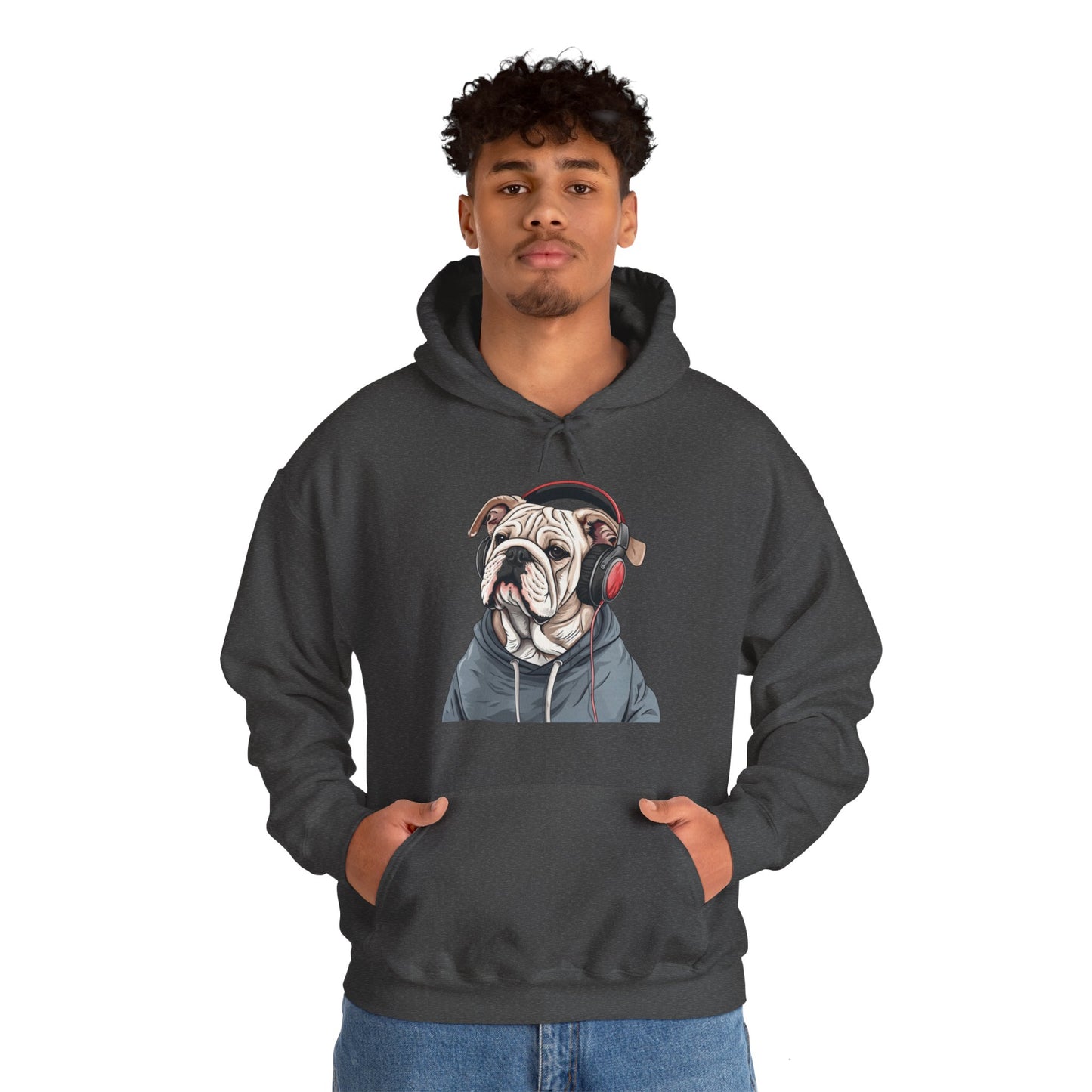 Get ready to Bulldog Boogie! Unisex Heavy Blend™ Hooded Sweatshirt