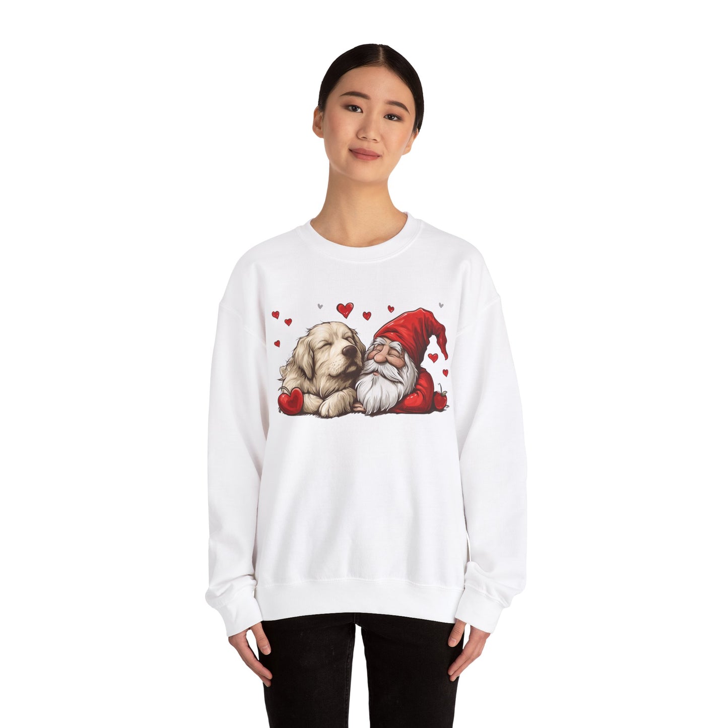 Gnomebody Loves Me Like You! Unisex Heavy Blend™ Crewneck Sweatshirt