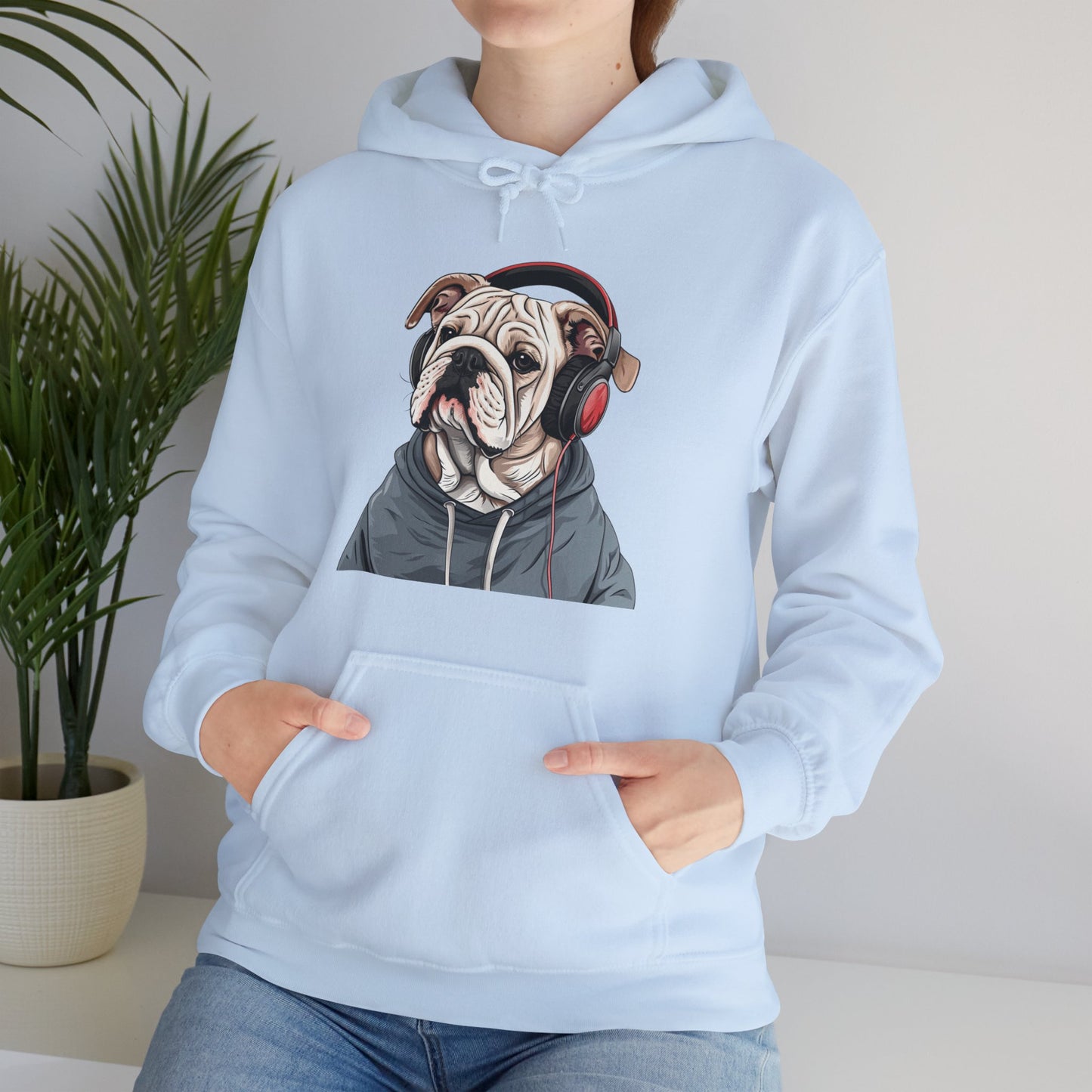 Get ready to Bulldog Boogie! Unisex Heavy Blend™ Hooded Sweatshirt