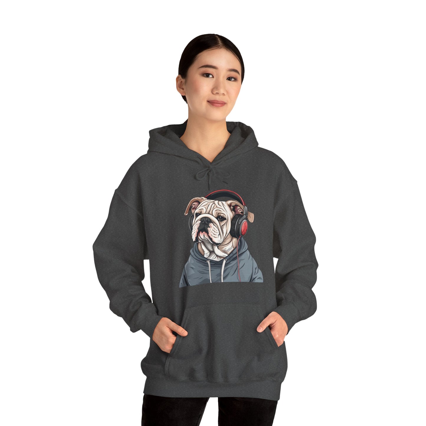 Get ready to Bulldog Boogie! Unisex Heavy Blend™ Hooded Sweatshirt