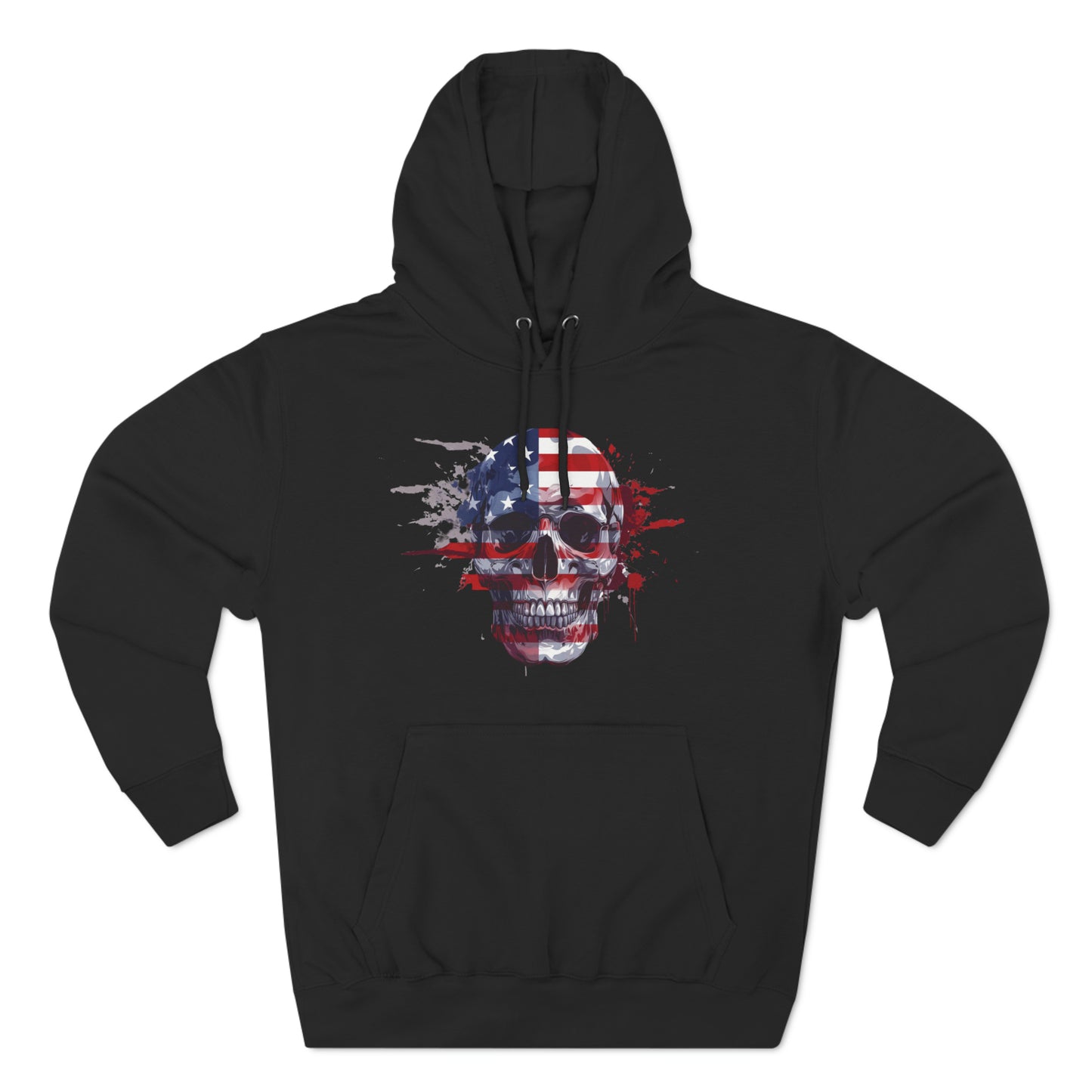 American Spirit Skull Sweatshirt: A Bold Tribute to Patriotism