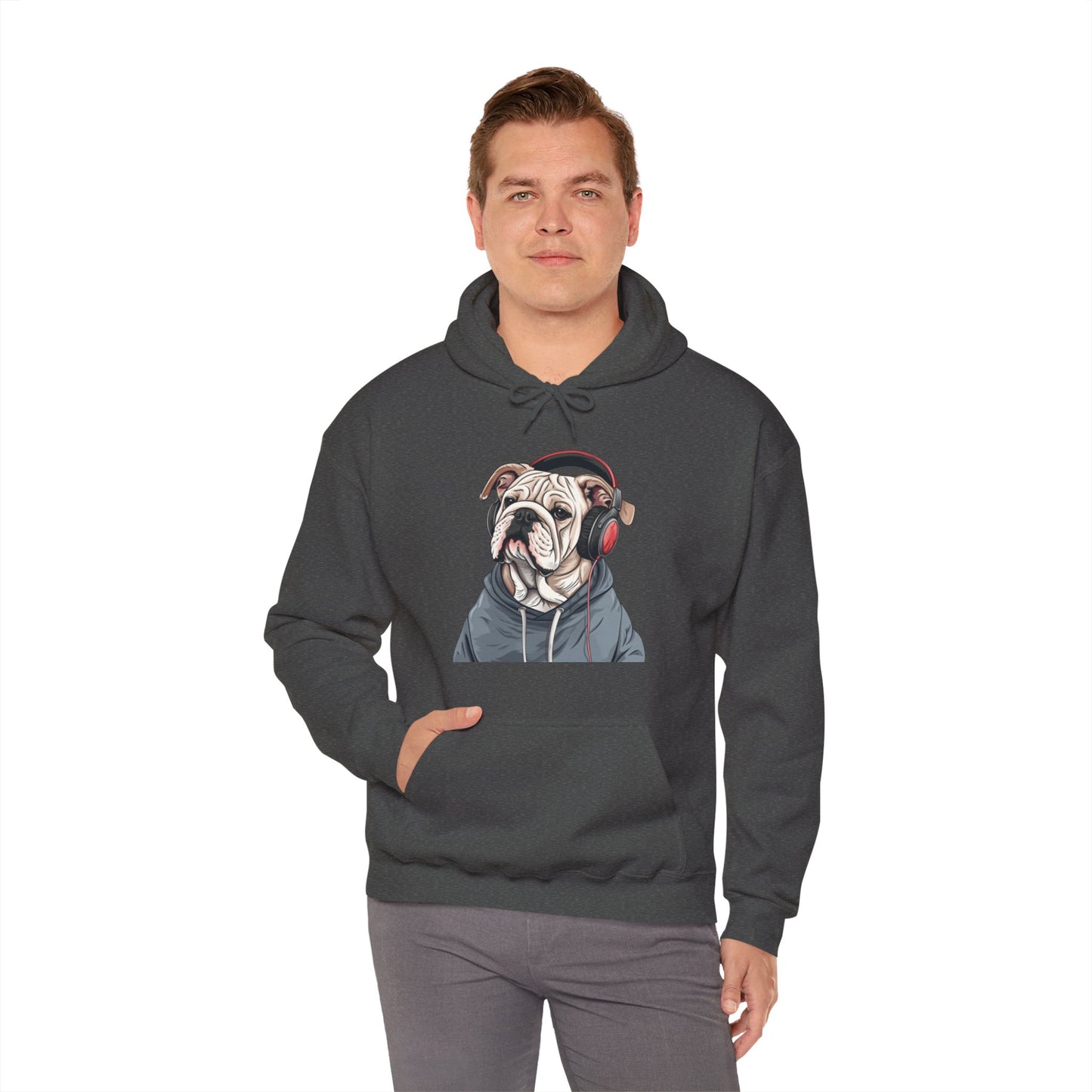 Get ready to Bulldog Boogie! Unisex Heavy Blend™ Hooded Sweatshirt