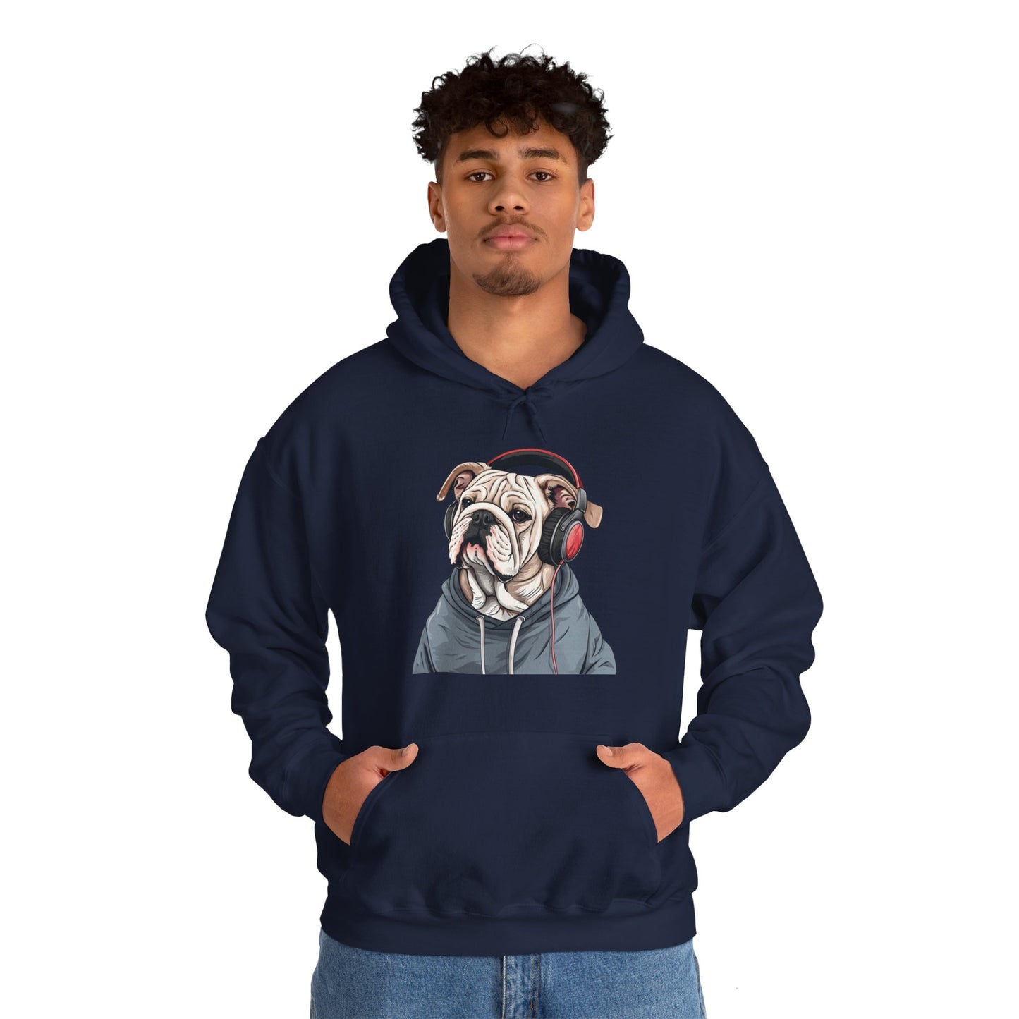 Get ready to Bulldog Boogie! Unisex Heavy Blend™ Hooded Sweatshirt