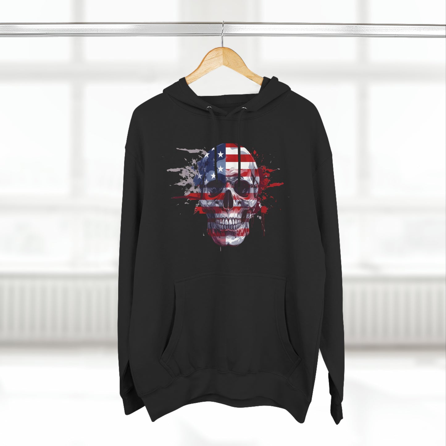 American Spirit Skull Sweatshirt: A Bold Tribute to Patriotism