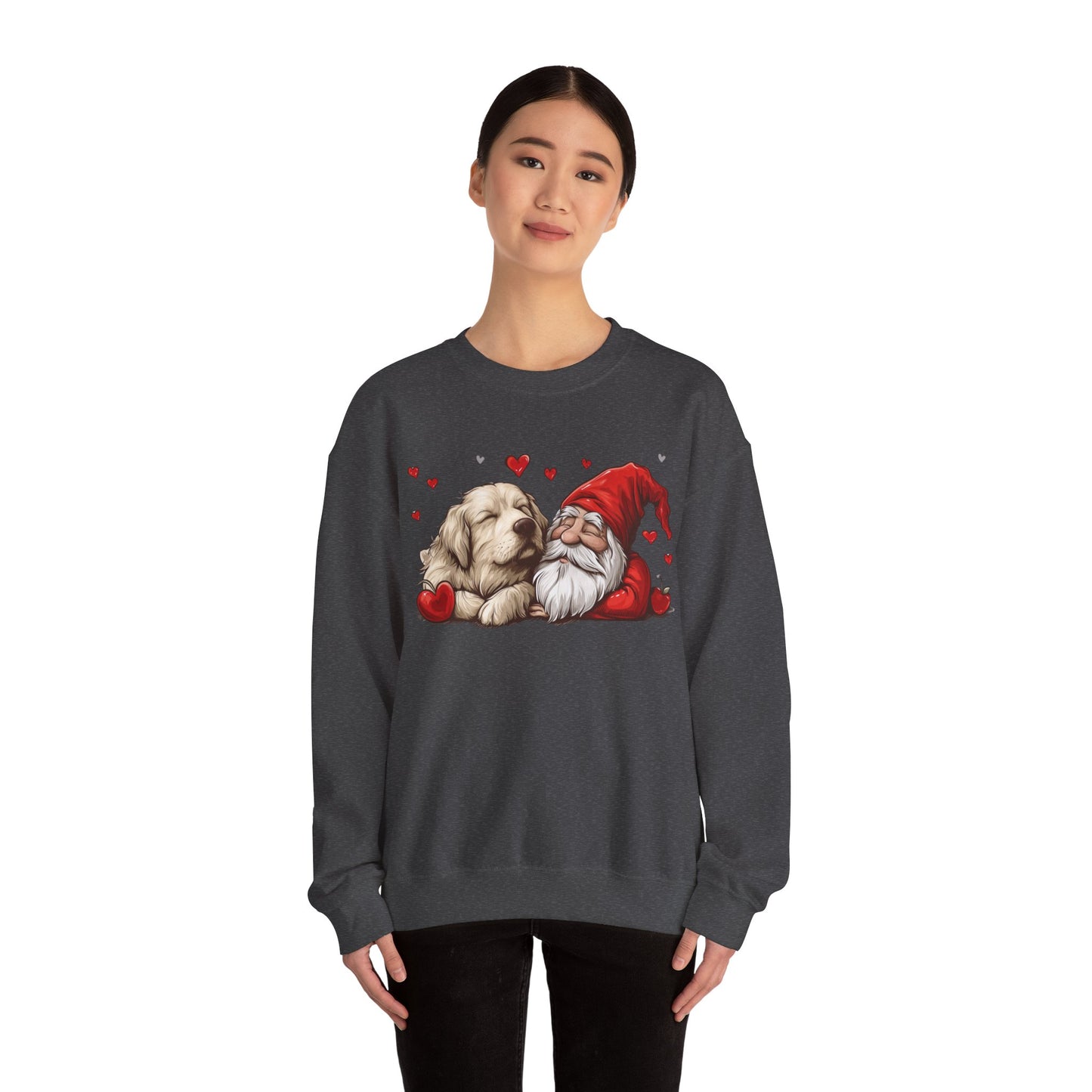 Gnomebody Loves Me Like You! Unisex Heavy Blend™ Crewneck Sweatshirt