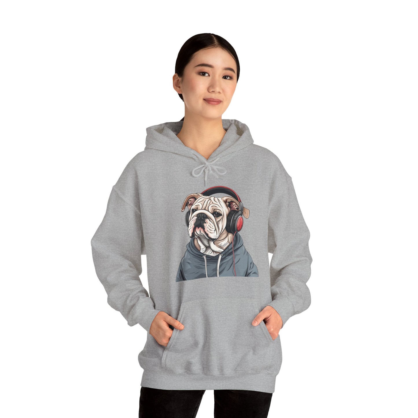 Get ready to Bulldog Boogie! Unisex Heavy Blend™ Hooded Sweatshirt