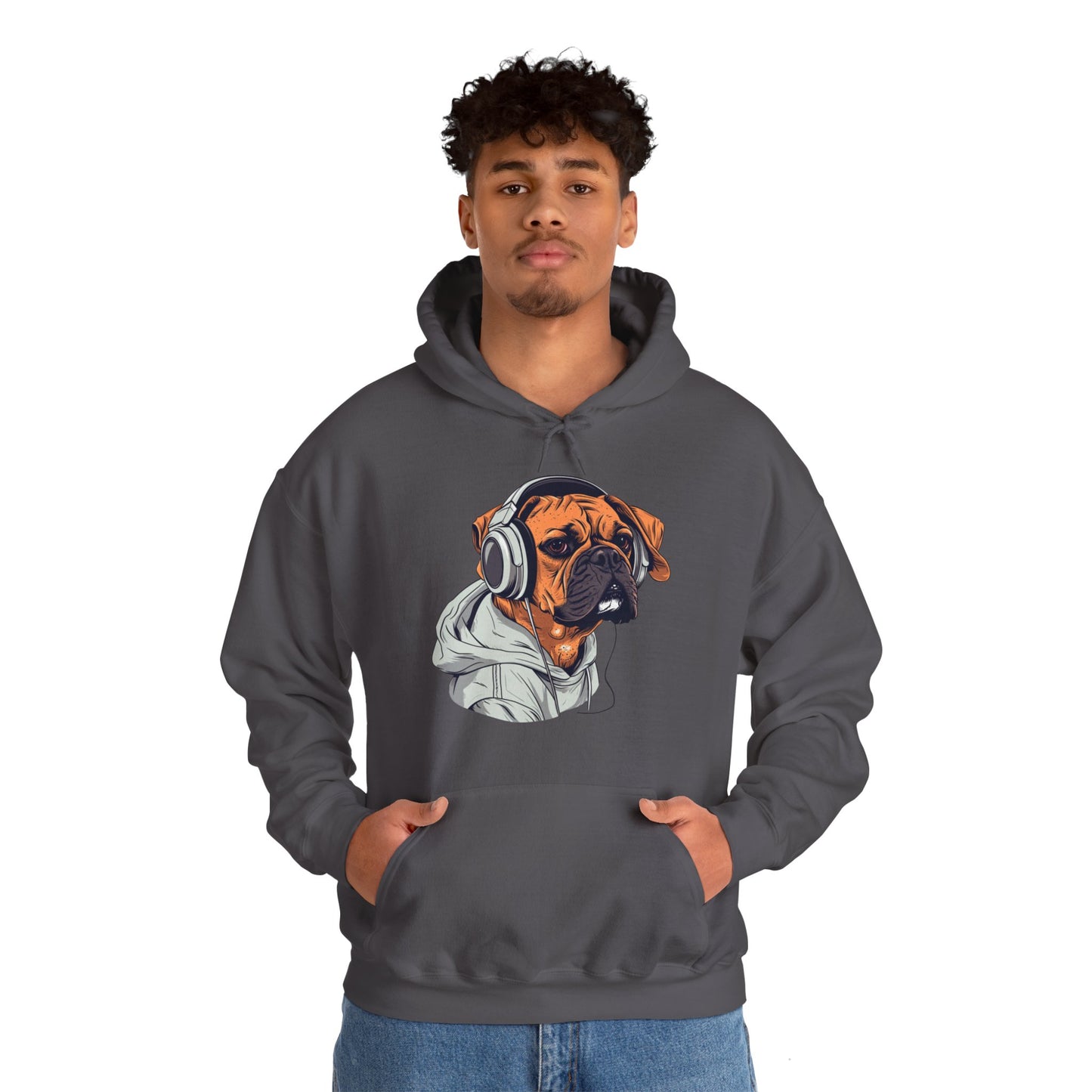 Boxers know how to rock the hoodie game!  Unisex Heavy Blend™ Hooded Sweatshirt