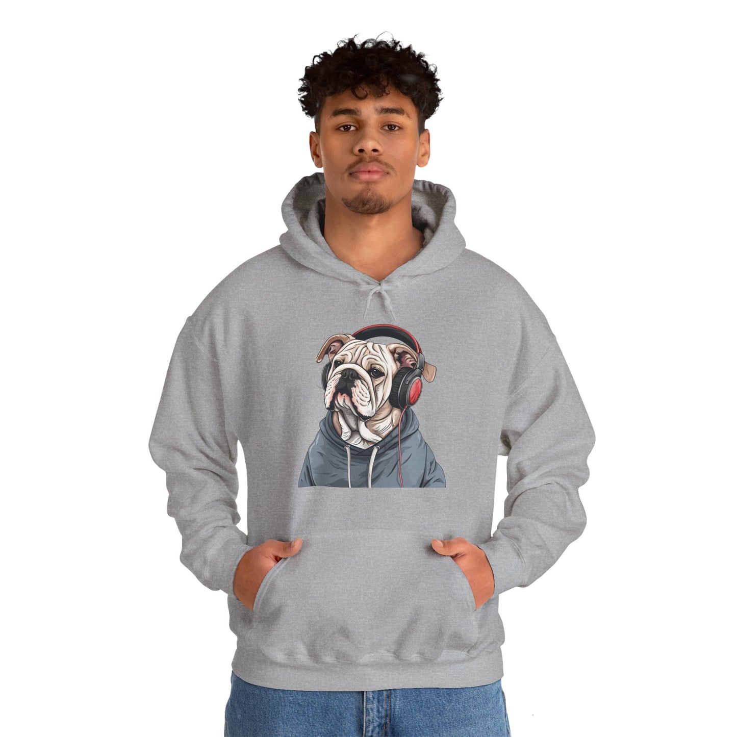 Get ready to Bulldog Boogie! Unisex Heavy Blend™ Hooded Sweatshirt